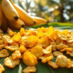 Crunchy Banana Chips: A Tasty Tropical Snack