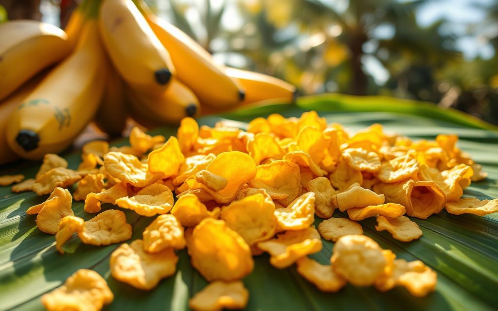 Crunchy Banana Chips: A Tasty Tropical Snack