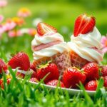 Delicious Strawberry Shortcake Ice Cream